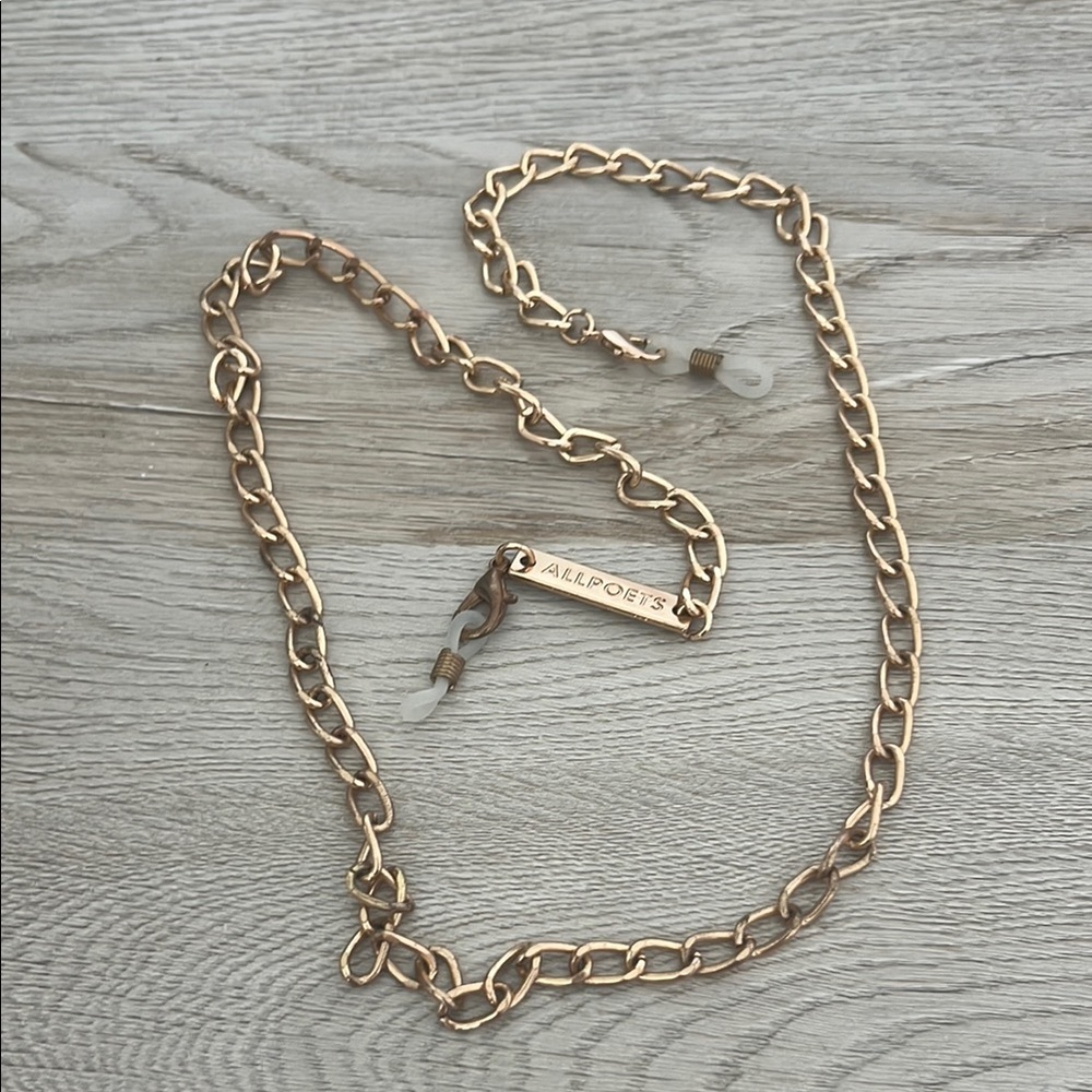 ALLPOETS Chain Gold tone eyewear chain